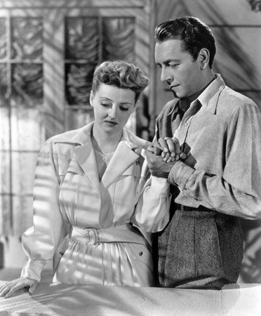 Bette Davis and Paul Henreid in Now, Voyager