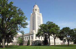 State capitol building, Lincoln, Neb.