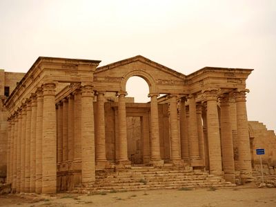 Hatra, Iraq: temple