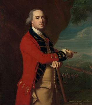 portrait of Thomas Gage by John Singleton Copley