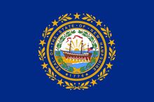 New Hampshire: flag