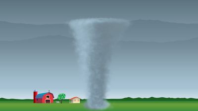 Learn how tornadoes are formed and also how modern technologies help meteorologists track the moisture and pressure in the air for early signs of tornado formation