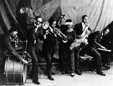 Ma Rainey and her band