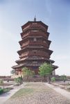 Fogong Temple: timber pagoda