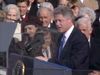 Witness President Bill Clinton delivering his first inaugural address, January 20, 1993