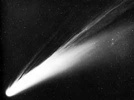 Comet Bennett, taken at Cerro Tololo Interamerican Observatory, Chile, March 16, 1970.