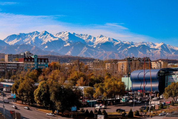 A view of Almaty in Kazakhstan on October 10, 2023. Photo: Xinhua