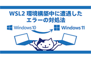 WSL2環境構築中に遭遇したエラーの対処法【Windows 11】