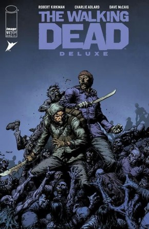 The Walking Dead Deluxe #91 cover