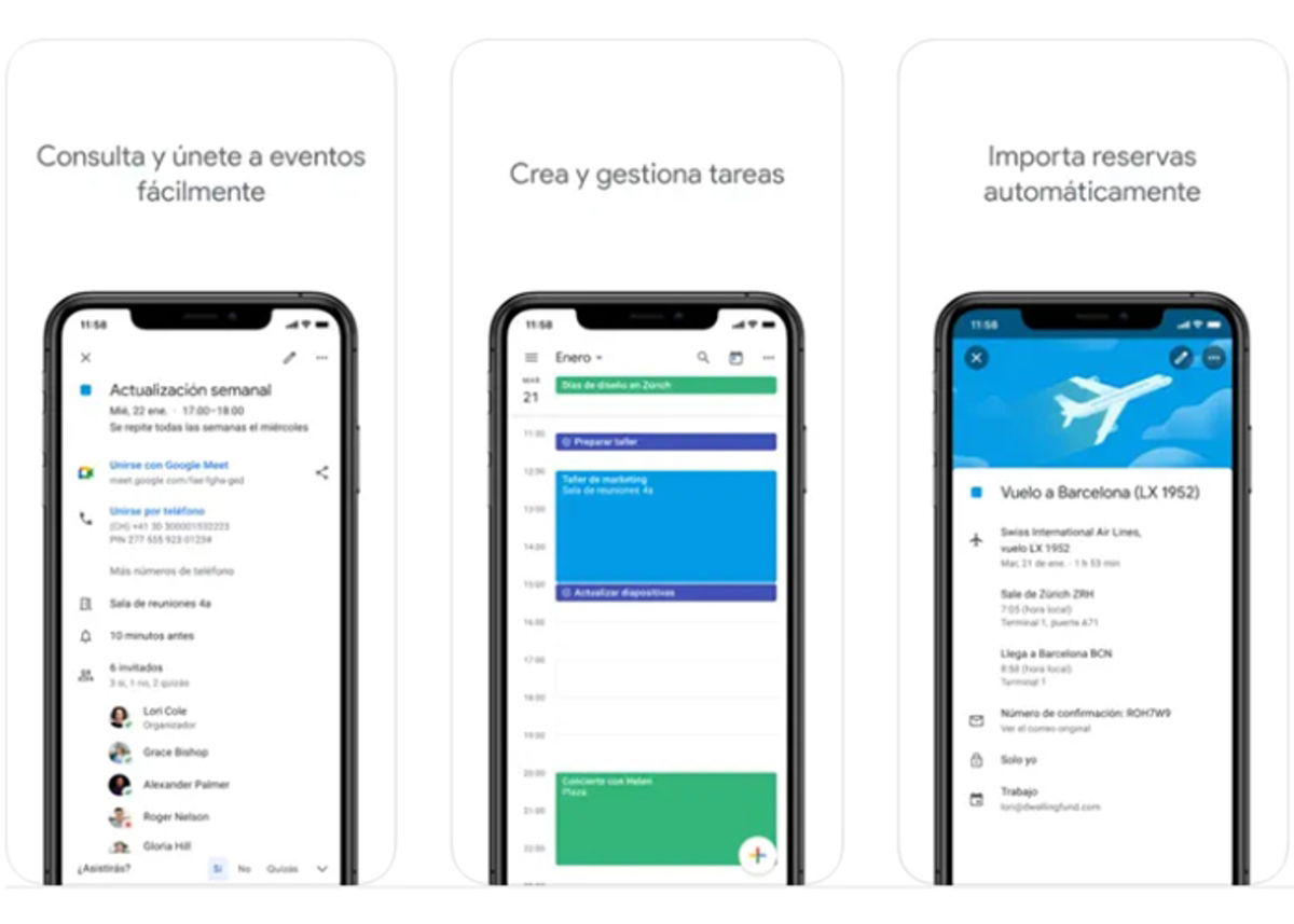 Google Calendar: consulta y únete a eventos fácilmente