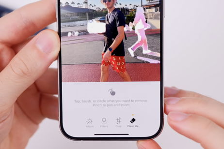 iOS 18.1 trae "Clean Up": una nueva función para borrar objetos de fotos con IA