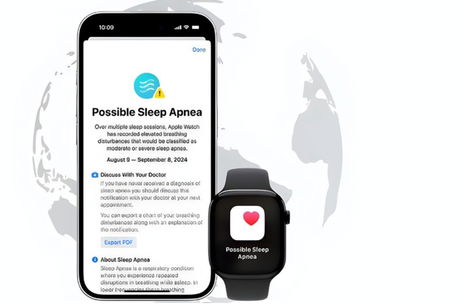 La detección de apnea del sueño del Apple Watch ya disponible en España, EEUU y más de 150 países