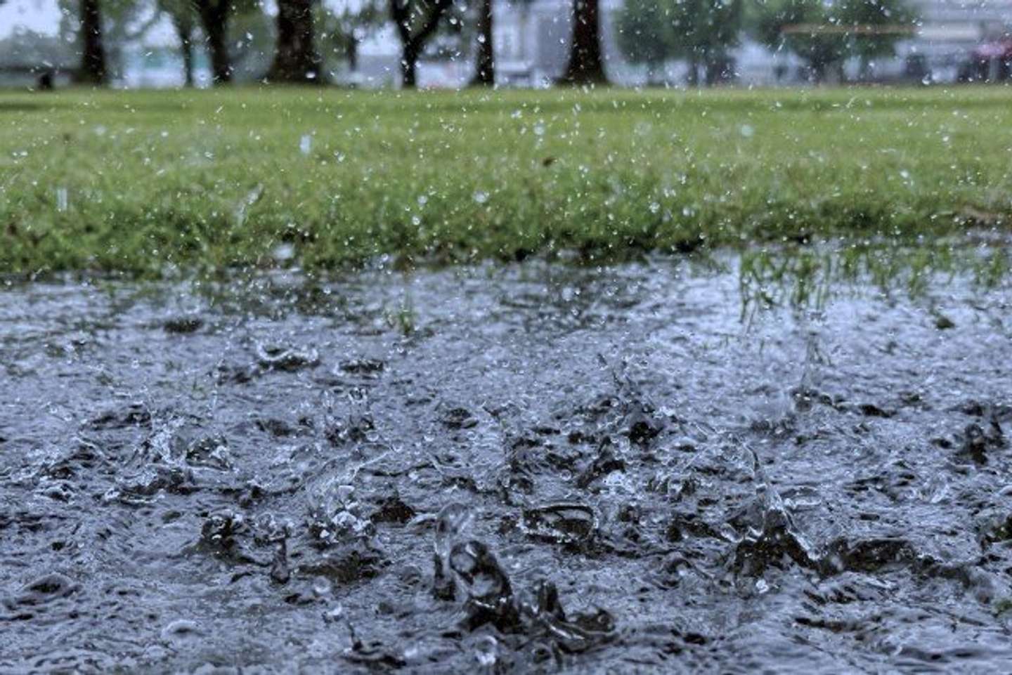 ひどい大雨の中で...（画像はイメージ）