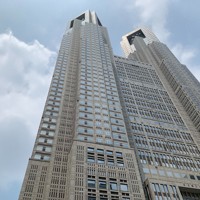 東京都庁＝小川信撮影