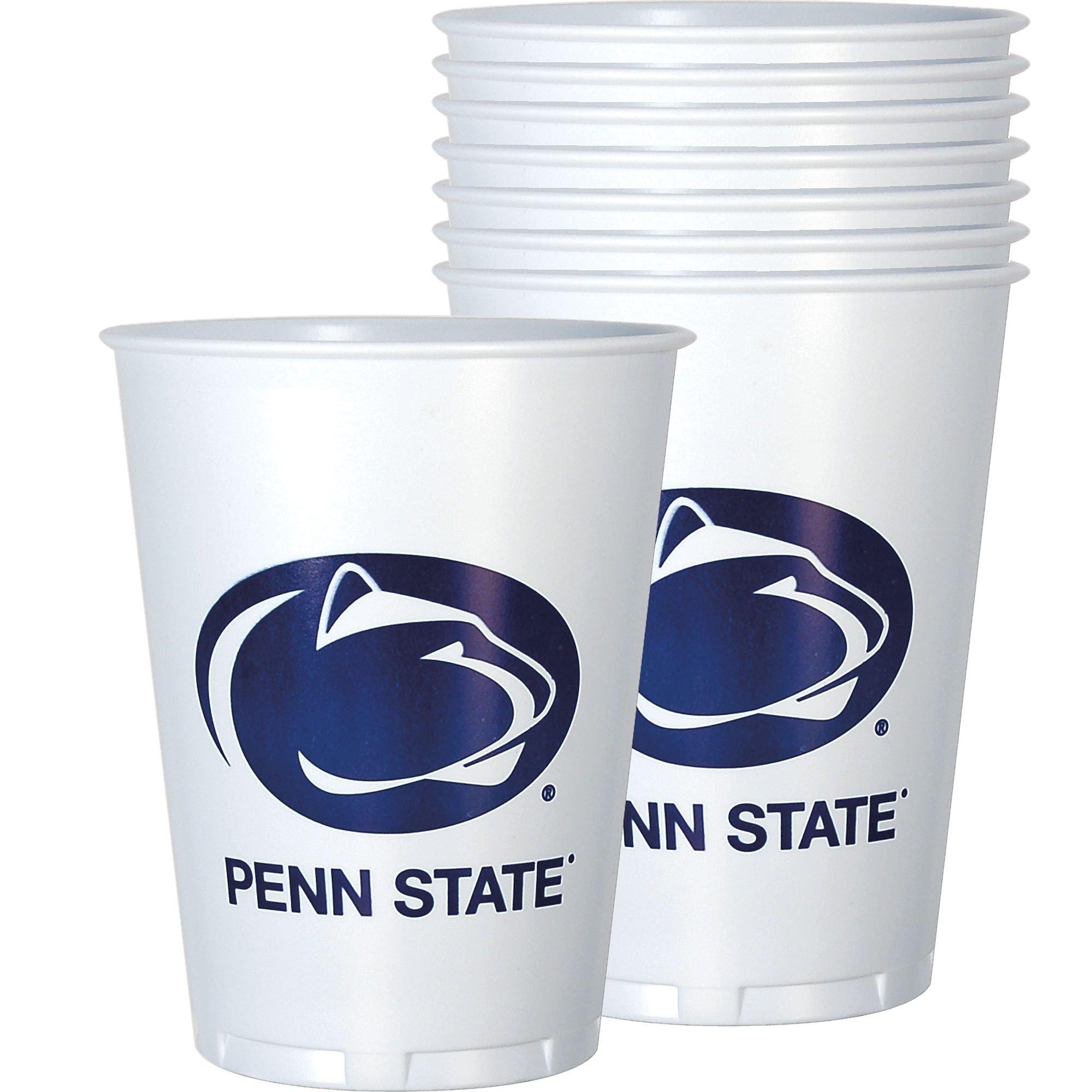 Penn State Nittany Lions Plastic Cups, 8ct