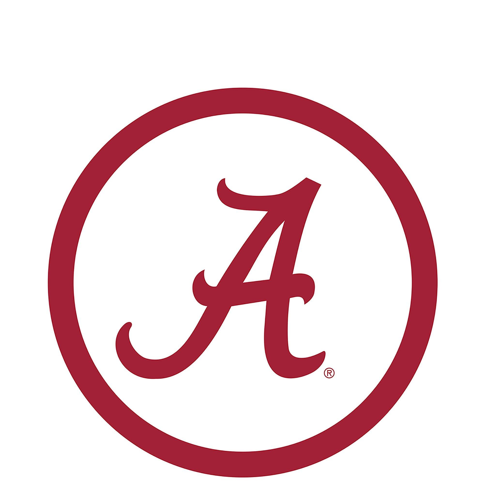 Alabama Crimson Tide Dessert Plates 12ct