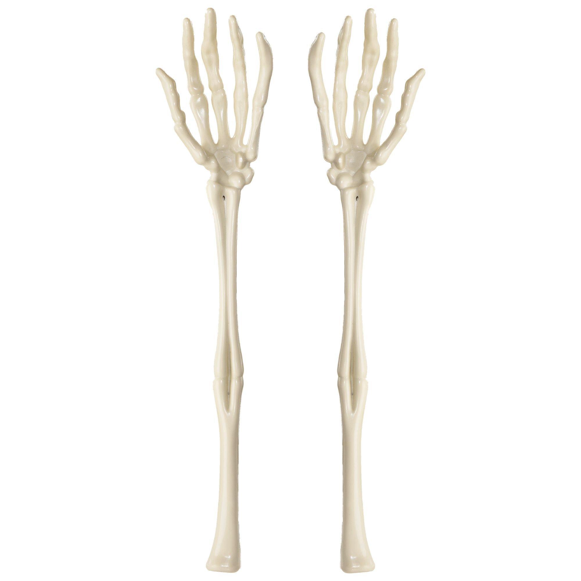 Boneyard Skeleton Plastic Serving Utensils, 3.75in x 12.5in, 2ct