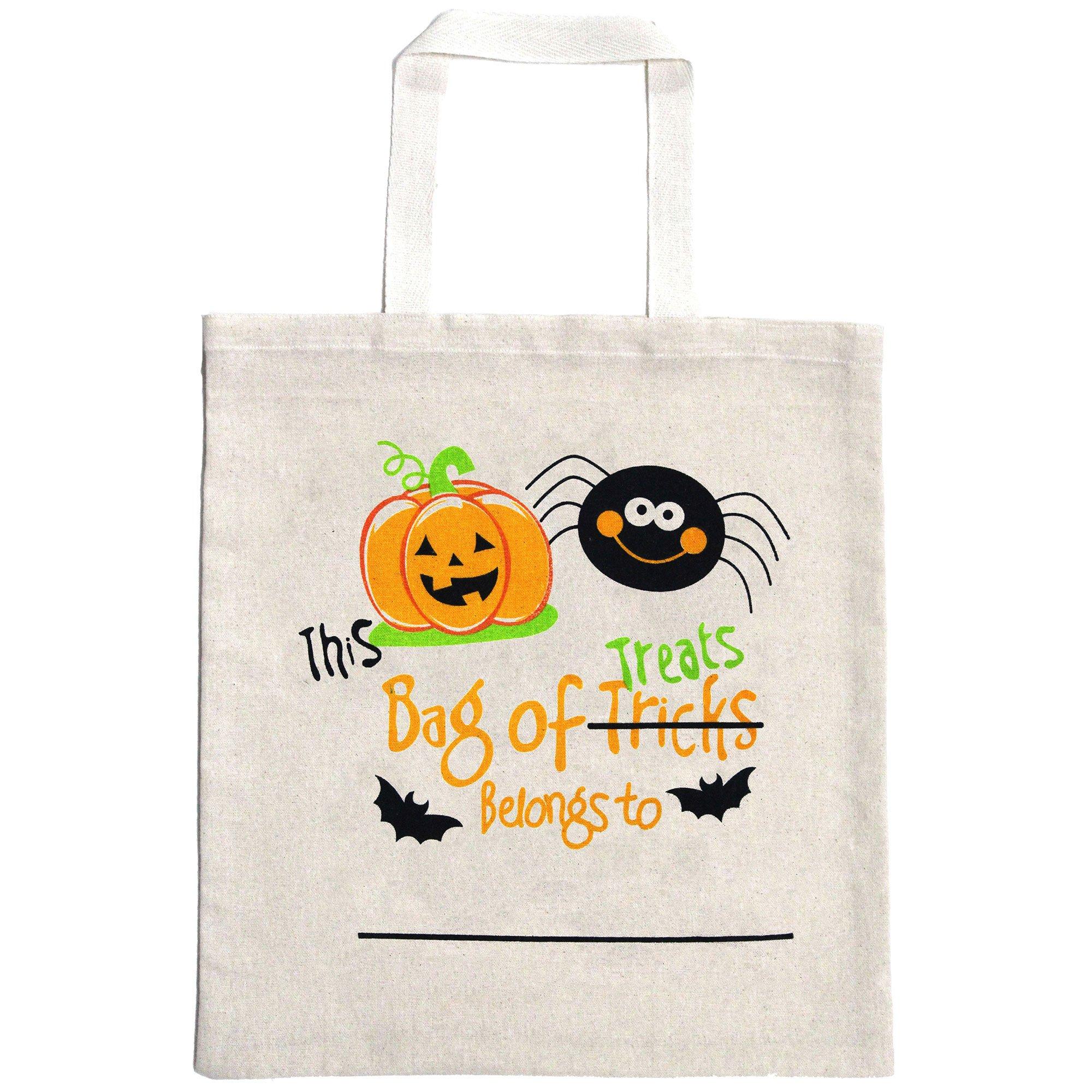 This Bag of Treats Belongs To Cotton Tote Treat Bag, 14in x 16in