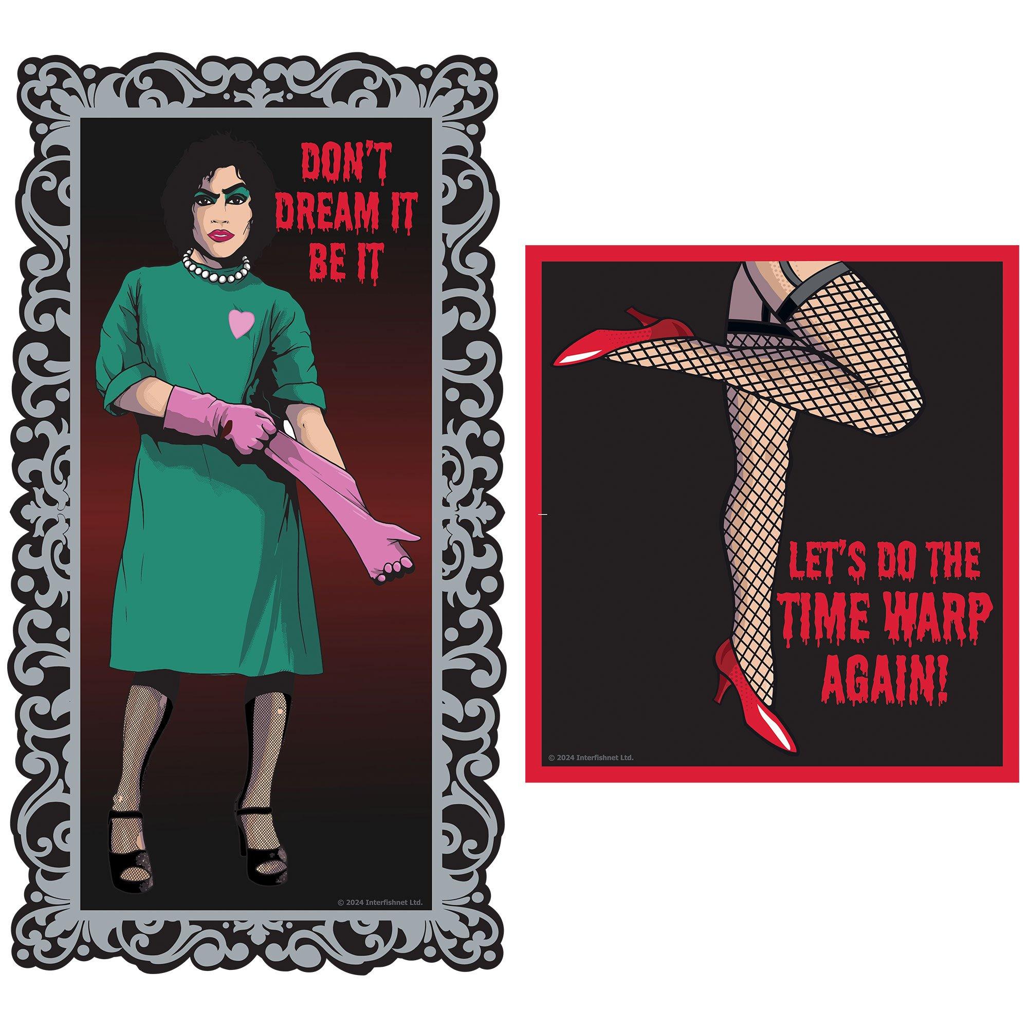 Rocky Horror Show Lenticular Plastic Cutouts, 2pc