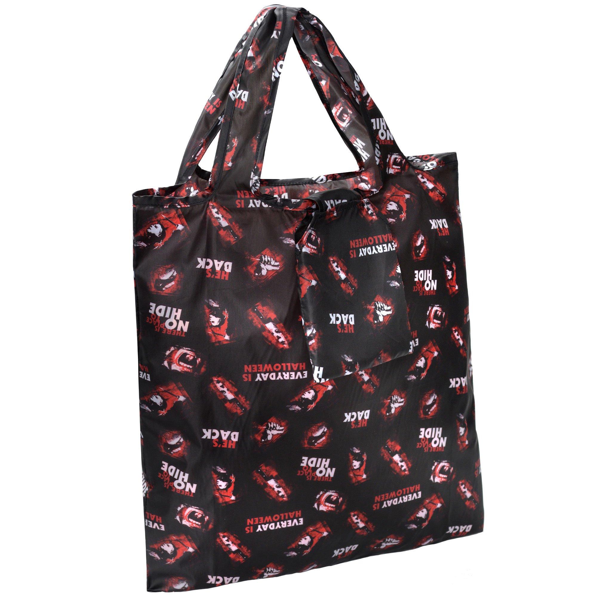 Michael Myers Foldable Fabric Treat Bag, 16in x 16.5in - Halloween II