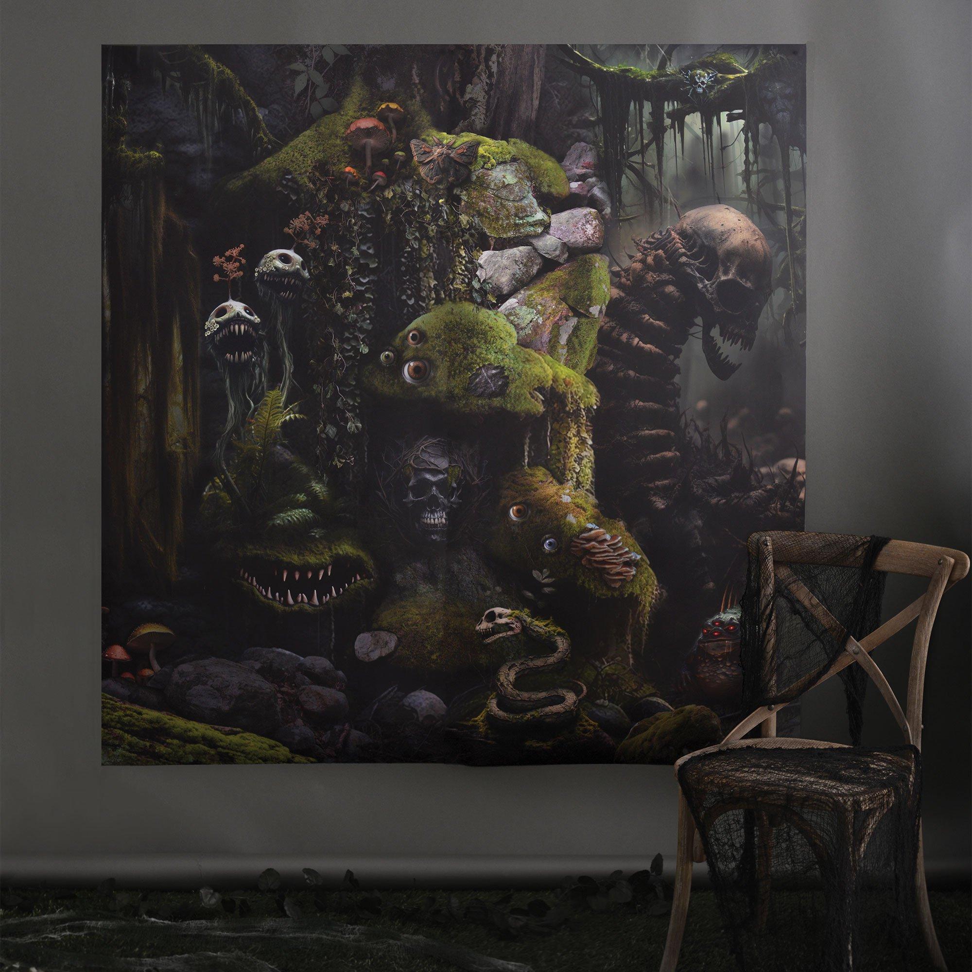 Mutated Forest Plastic Scene Setter, 5.4ft x 5.4ft