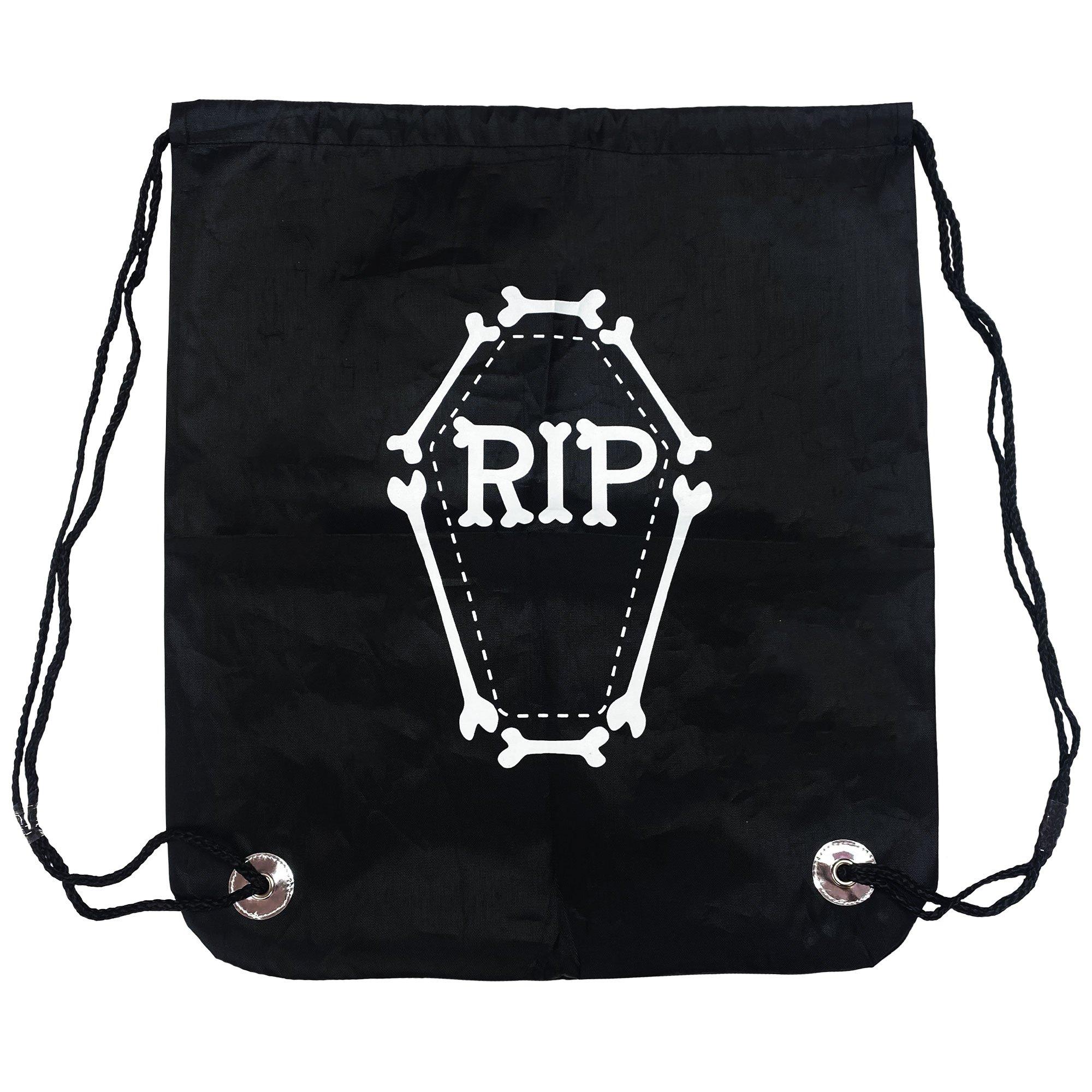 RIP Coffin Cinch Tote Bag