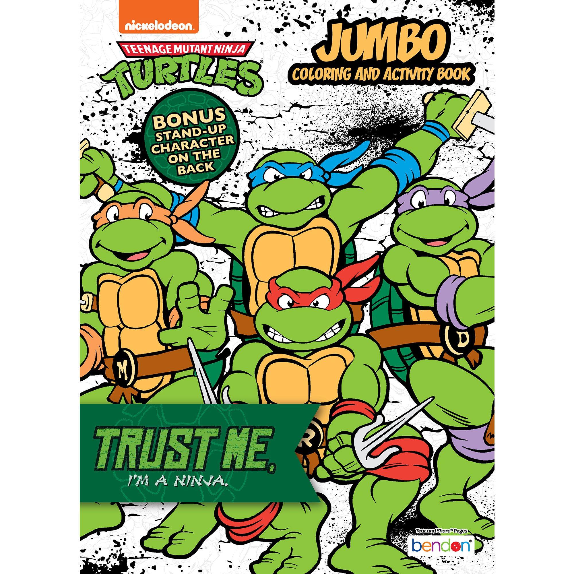 Teenage Mutant Ninja Turtles Jumbo Coloring & Activity Book