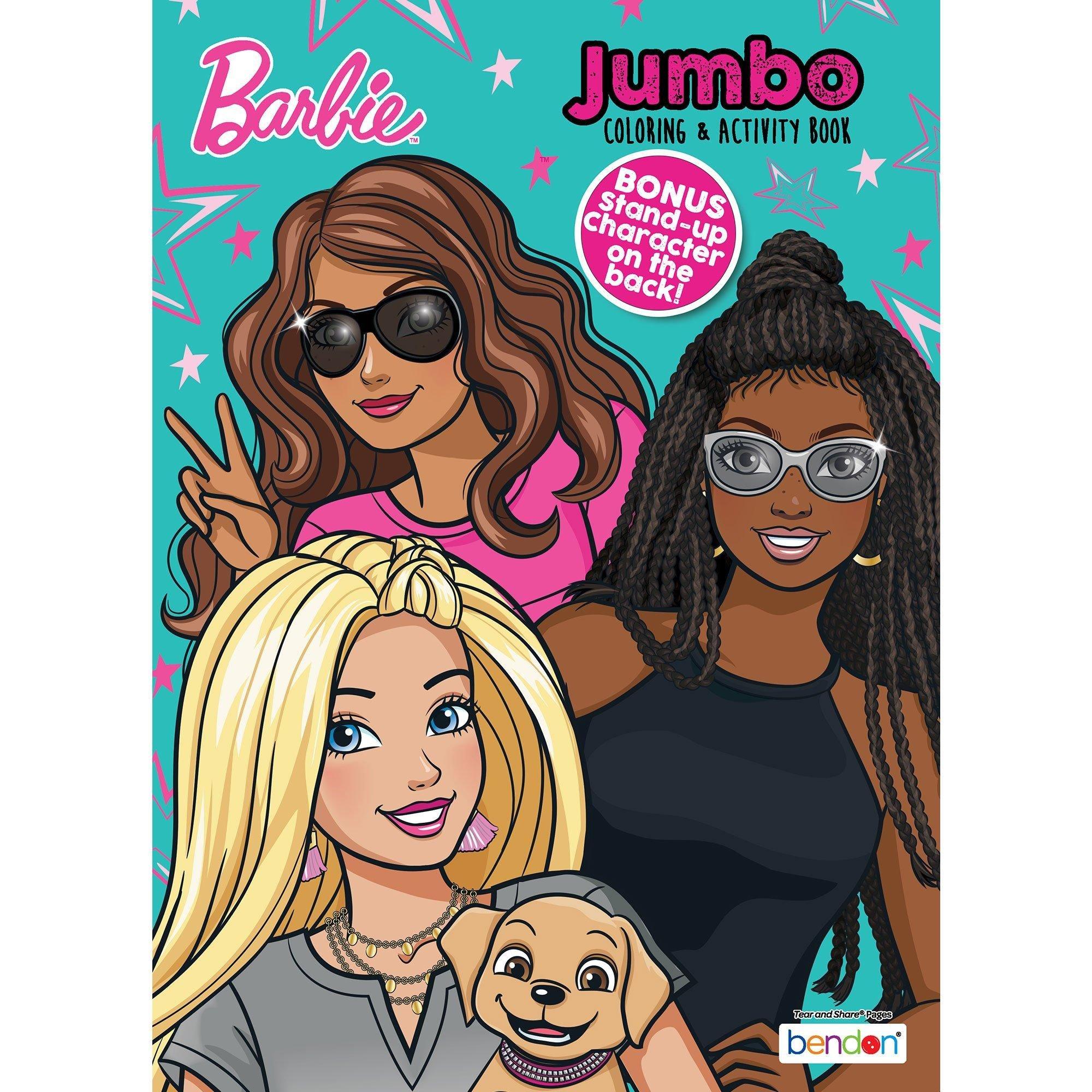 Barbie Jumbo Coloring & Activity Book