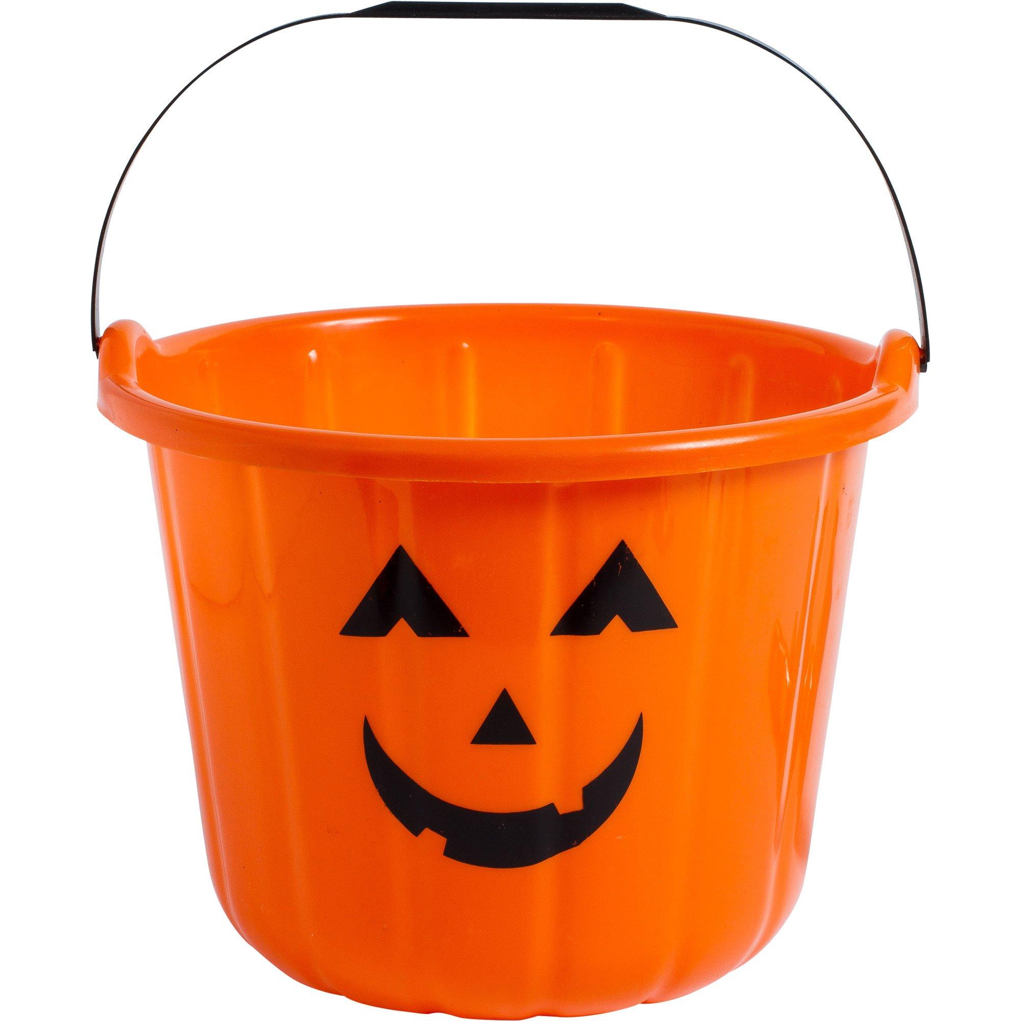 Jack-o'-Lantern Treat Bucket