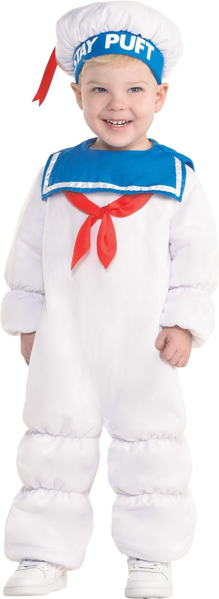 Baby Padded Stay Puft Marshmallow Man Costume - Ghostbusters