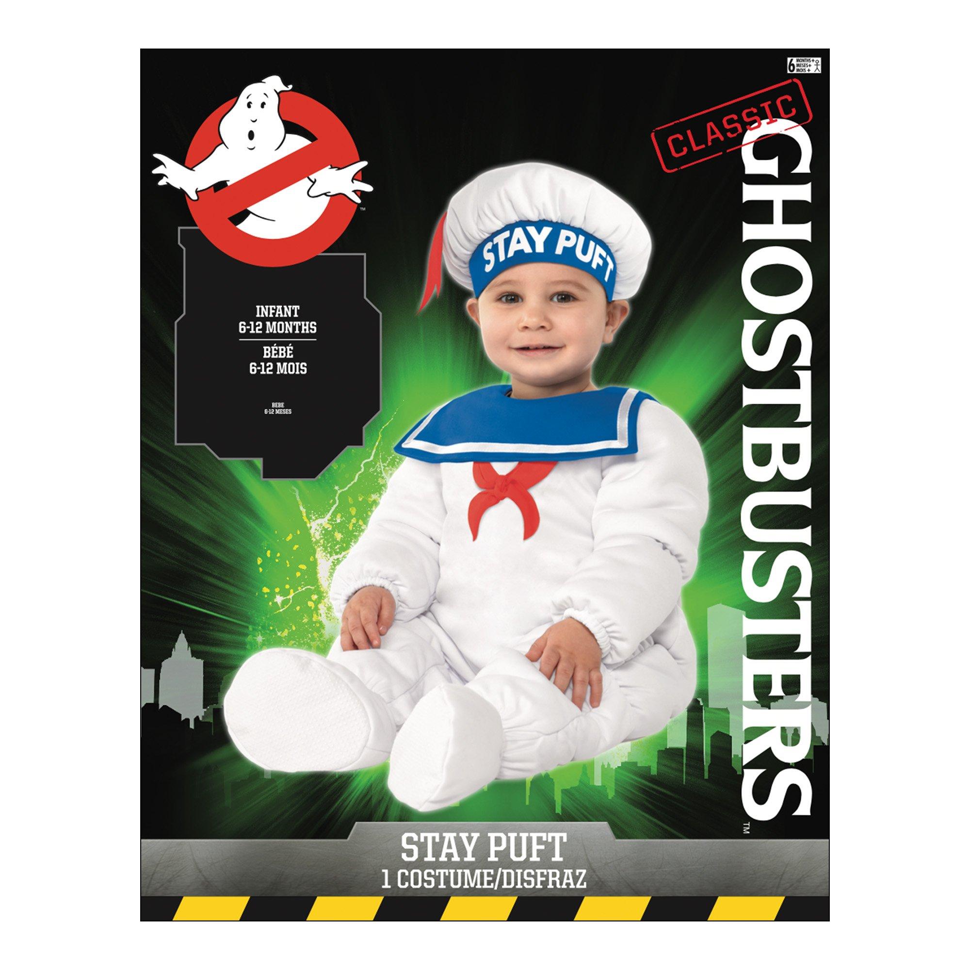 Baby Padded Stay Puft Marshmallow Man Costume - Ghostbusters