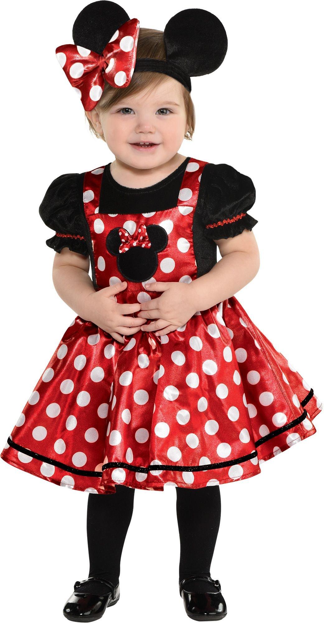 Kids' Red Polka Dot Minnie Mouse Costume - Disney