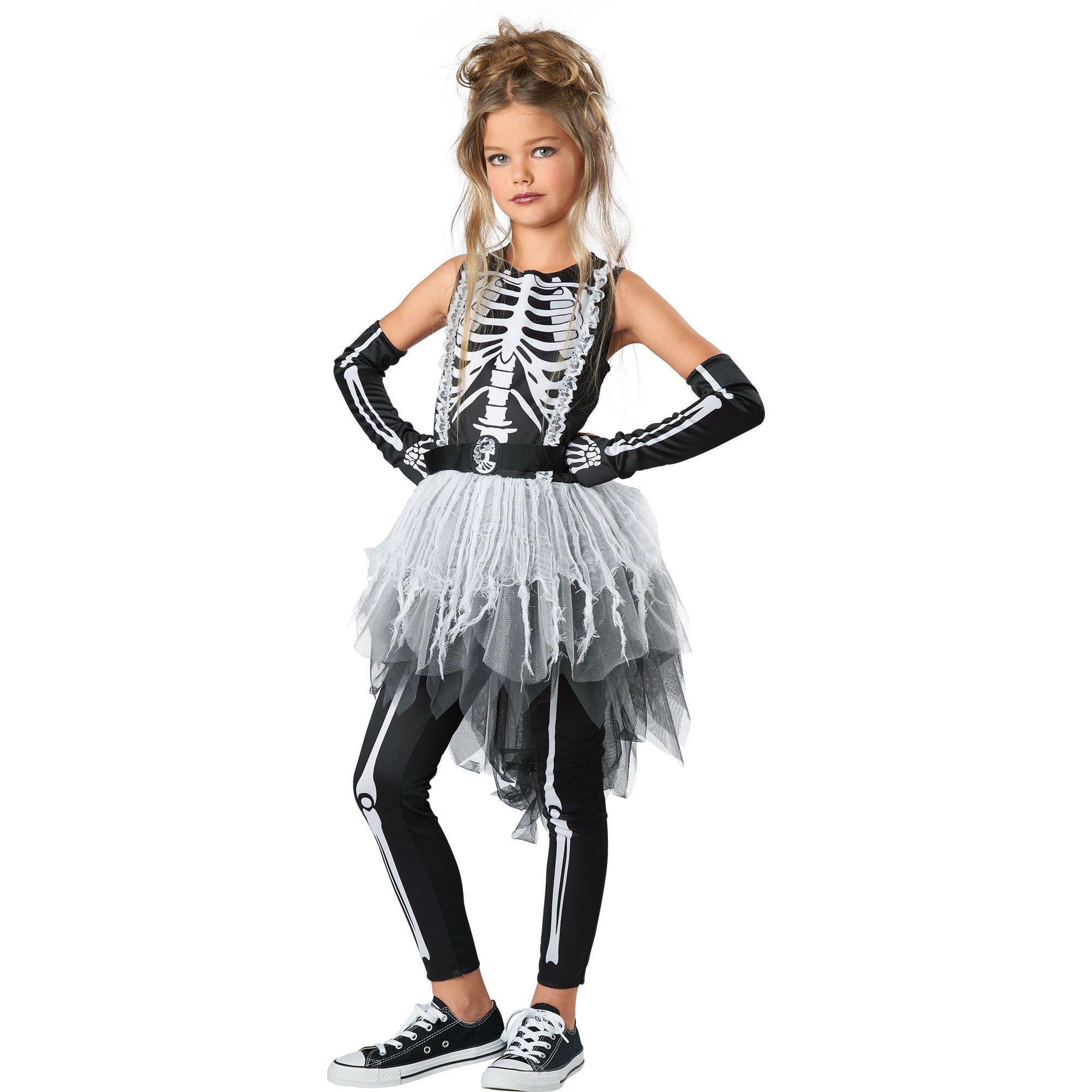 Kids' Ghostly Skeleton Costume