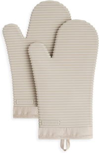 KitchenAid Ribbed Soft Silicone Oven Mitt Set: was $34 now $15 @ Amazon