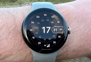 an image of the Google Pixel Watch on a wrist