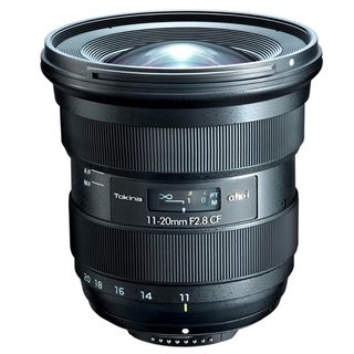 Tokina atx-i 11-20mm f/2.8 CF on a white background