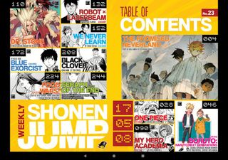 shonen jump comic book reader apps