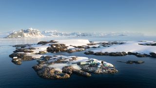 Antarctica research station art installation balbek bureau