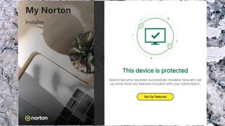 Norton 360 Deluxe installer.