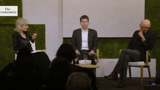 Sam Altman and Satya Nadella discuss ChatGPT and AI