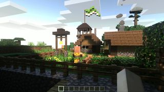 Minecraft RTX Screenshot On