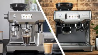 Breville Oracle Touch and Breville Barista Touch coffee makers