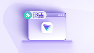 Proton VPN free browser extension promo graphic