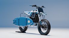 ‘A la gloire du sport’, DAB Motors' Surf Olympic special edition electric motorbike from DAB Custom Studio