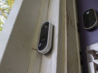 Arlo Video Doorbell Mounted