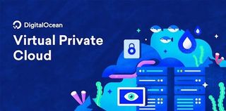 DigitalOcean's graphic showcasing its virtual private cloud