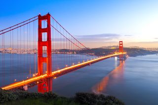 Golden Gate Bridge in San Francisco.