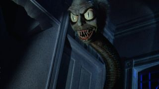 Beetlejuice as a snake