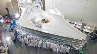 The JWST sunshield