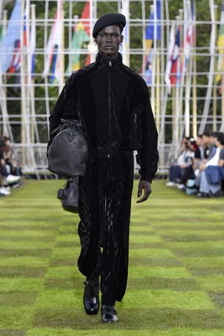 Louis Vuitton S/S 2025 menswear show by Pharrell Williams at UNESCO